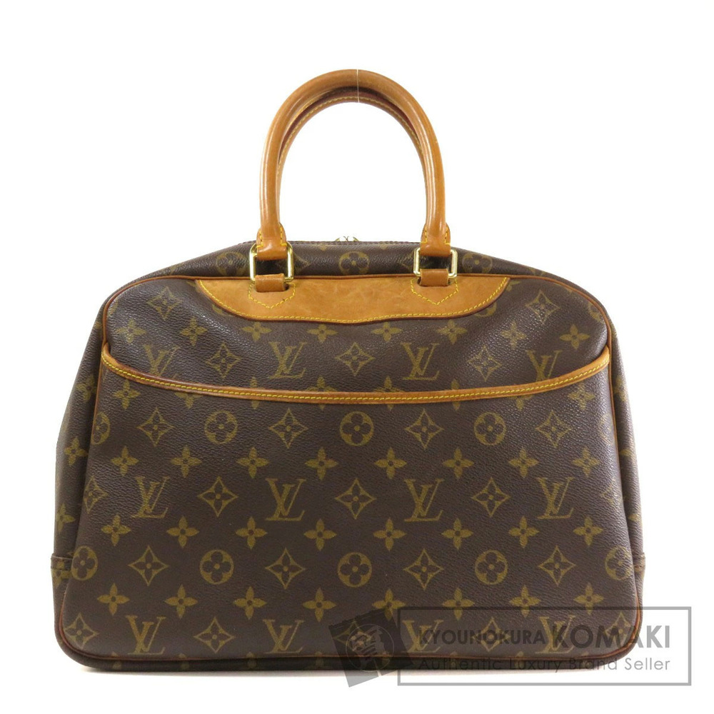 Louis Vuitton Deauville Monogram Boston Bag Canvas